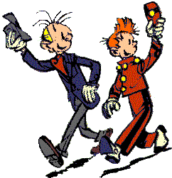 Gif animé Spirou et Fantasio